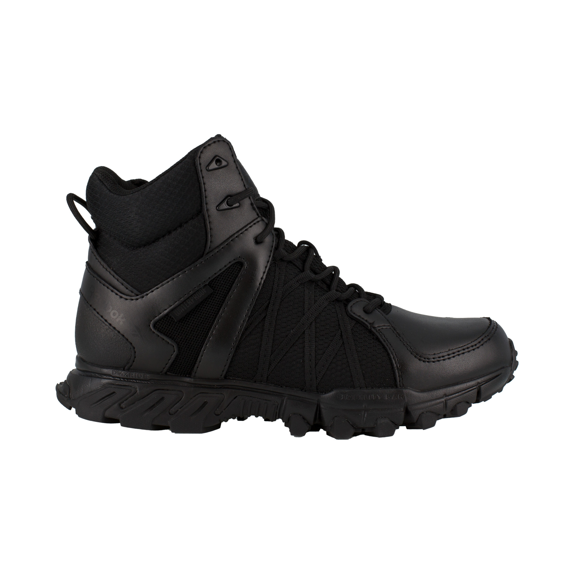 Reebok, 6in. Tactical Waterproof Boot, Size 5 1/2, Width Medium, Color Black, Model# RB3450